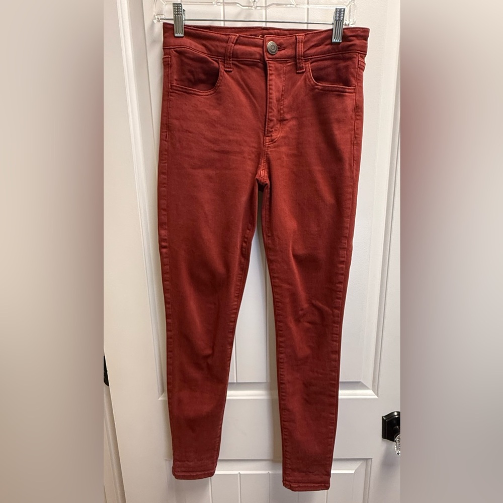 American Eagle Women's Stretch Skinny Jeans, Size 6 High Rise EUC